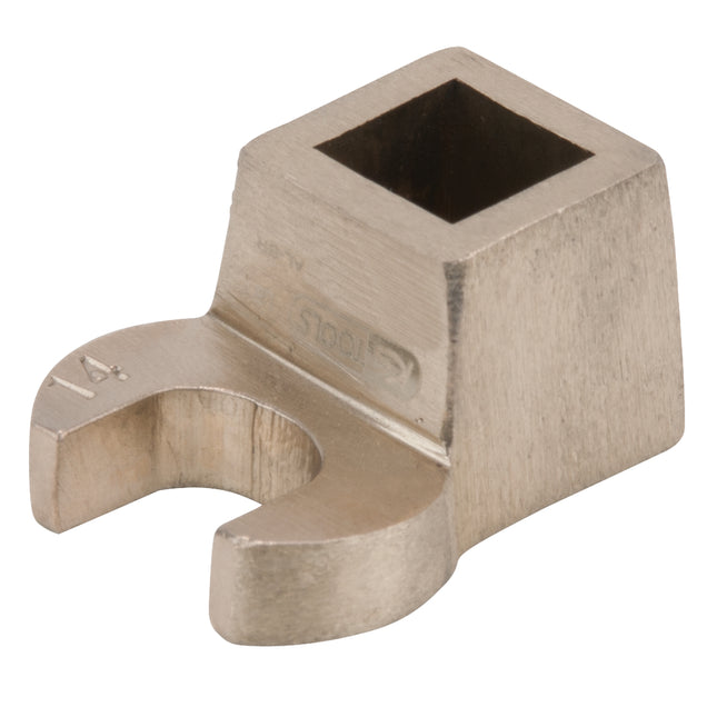 KS TOOLS Llave de pata de cabra BRONZEplus, con llave fija 1/2' 14 mm  ( 963.8494 )