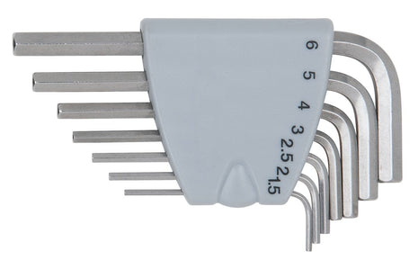 KS TOOLS Jeu de clés mâles coudées pour vis 6 pans, EDELSTAHL, 7 pcs ( 964.0315 )