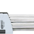 KS TOOLS EDELSTAHL Innen6kant-Winkelstiftschlüssel-Satz XL, 9-tlg ( 964.0520 ) - Toolbrothers