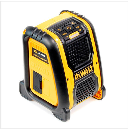 Dewalt DCR 006 Bluetooth Akku Lautsprecher für 10,8 / 14,4 / 18 V DCB Akkus mit AUX Anschluss - Toolbrothers