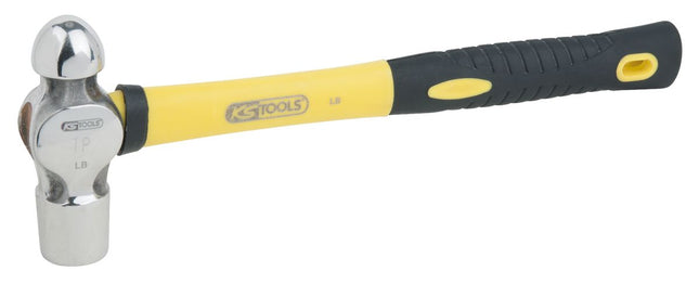 KS TOOLS Martillo de bola STAINLESS STEEL con mango de fibra de vidrio, 440g ( 964.2103 )