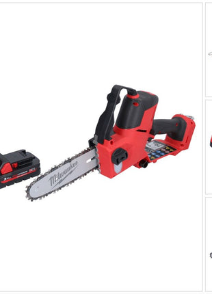 Milwaukee M18 FHS20-301 Akku Astsäge 18 V 20 cm + 1x Akku 3,0 Ah + Ladegerät - Toolbrothers