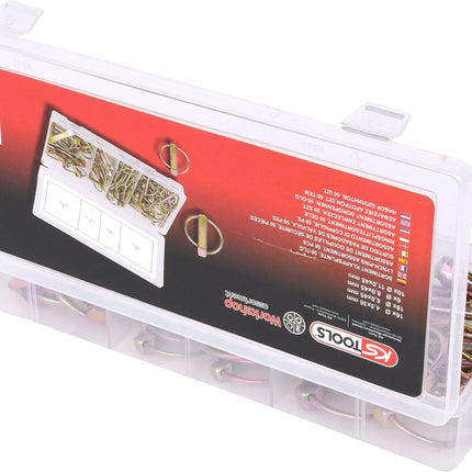 KS TOOLS Sortiment Klappsplinte, 50-tlg ( 970.0550 ) - Toolbrothers