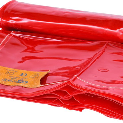 KS TOOLS Schweißerschutzplane, rot ( 985.7028 ) - Toolbrothers