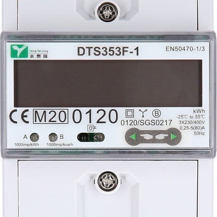 KS TOOLS efuturo Stromzähler für Hutschiene, MID-geeicht, 3 Phasen, 11 oder 22 kW ( 117.7933 ) - Toolbrothers