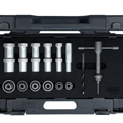 KS TOOLS Juego de sacabocados para sensores PDC, 20 pzs ( 140.2550 )