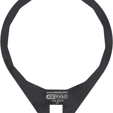 KS TOOLS 3/8" Ölfilterschlüssel Ø 74,5 mm / 15 Flächen ( 150.9524 ) - Toolbrothers