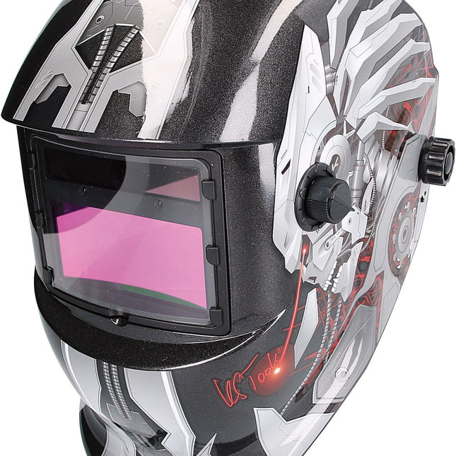 KS TOOLS Automatik-Schweißer-Schutzhelm, Steel Design ( 310.0195 ) - Toolbrothers