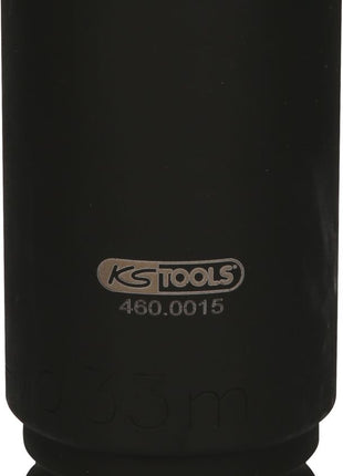 KS TOOLS Llave para tuercas de eje de 3/4", hexagonal, larga, 33 mm ( 460.0015 )