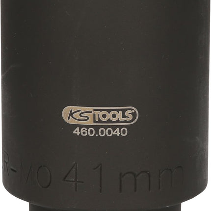 KS TOOLS Llave para tuercas de eje de 3/4', 6 cantos, larga, 41 mm ( 460.0040 )