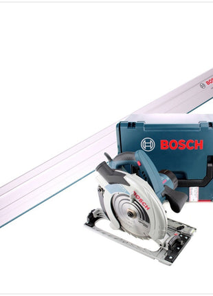 Bosch GKS 85 G Professionell Handkreissäge 2.200 Watt mit Sägeblatt 235 mm in L-Boxx und Führungsschiene ( 060157A902 ) - Toolbrothers