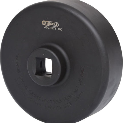 KS TOOLS 1" Achsmuttern-Schlüssel, 6-kant, kurz, 135mm ( 460.0275 ) - Toolbrothers