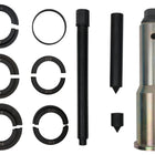 KS TOOLS Abzieher-Satz für Rollenlager, Schrägrollenlager, 15-tlg ( 460.0480 ) - Toolbrothers