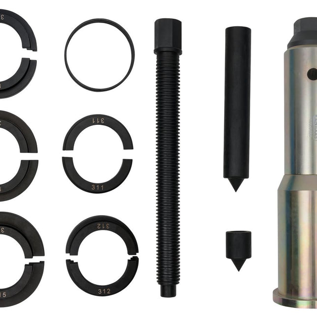 KS TOOLS Abzieher-Satz für Rollenlager, Schrägrollenlager, 15-tlg ( 460.0480 ) - Toolbrothers