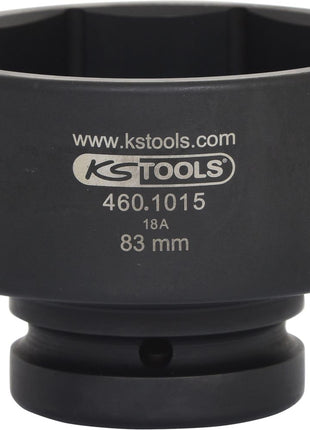 KS TOOLS Llave para tuercas de eje para ROR, 83 mm ( 460.1015 )