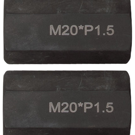 KS TOOLS Juego de adaptadores de rosca M20x1,5x65 mm, 2 pzs ( 460.1775 )