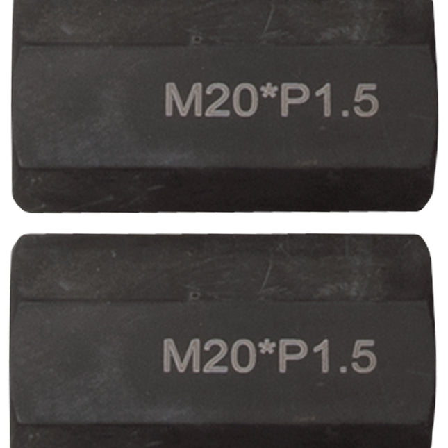 KS TOOLS Juego de adaptadores de rosca M20x1,5x65 mm, 2 pzs ( 460.1775 )