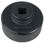 KS TOOLS Llave para tuercas de eje de 1', 8 cantos, corta, 110 mm ( 460.3320 )