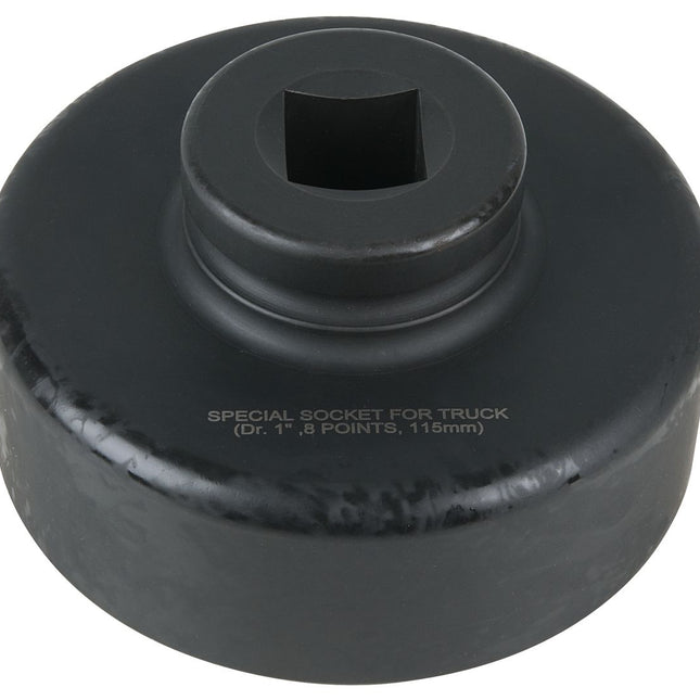 KS TOOLS 1" Achsmuttern-Schlüssel, 8-kant, kurz, 115 mm ( 460.3325 ) - Toolbrothers