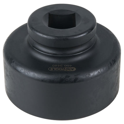 KS TOOLS Llave para tuercas de eje de 1', 8 cantos, corta, 95 mm ( 460.3440 )