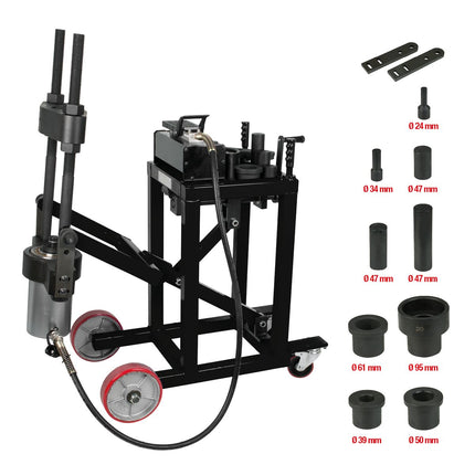 KS TOOLS Achsschenkelbolzen-Presse, 75t, mit Hülsen-Satz, 29-tlg ( 460.3620 ) - Toolbrothers