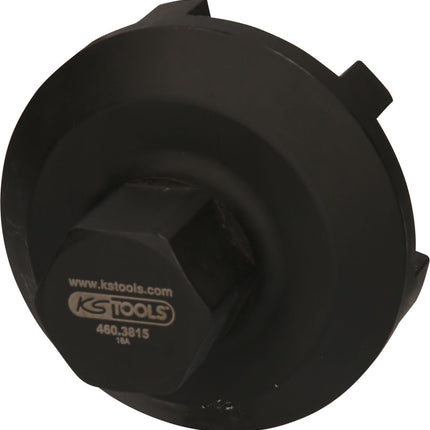 KS TOOLS 3/4" Nutmuttern-Schlüssel mit 6 Zapfen für Mercedes ( 460.3815 ) - Toolbrothers