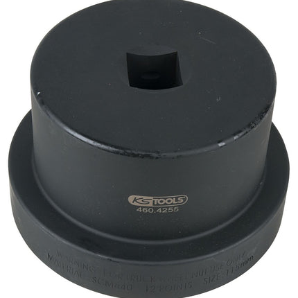 KS TOOLS 1' bussola dado dell'asse con spallamento di guida, poligonale, 115 mm ( 460.4255 )