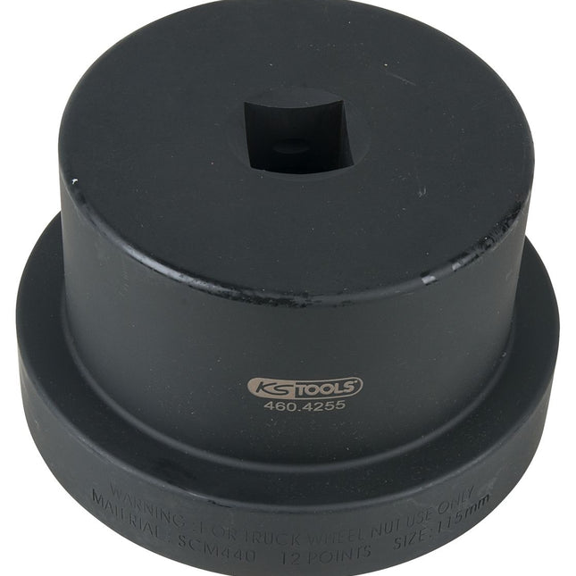 KS TOOLS 1' bussola dado dell'asse con spallamento di guida, poligonale, 115 mm ( 460.4255 )