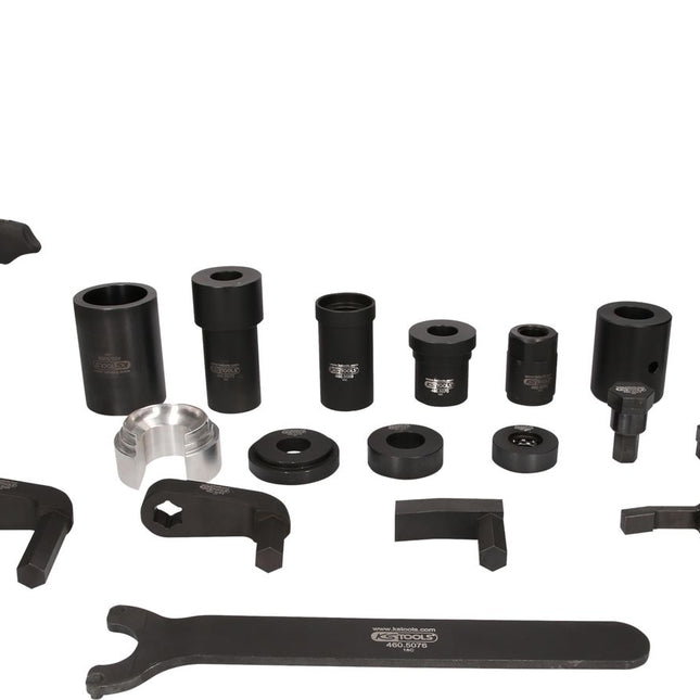 KS TOOLS Juego de herramientas de frenos para BPW, 19 pzs ( 460.5065 )