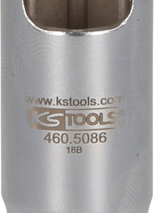 KS TOOLS 3/8" Spezial-Winkel-Rohrverbinder-Stecknuss, 12 mm ( 460.5086 ) - Toolbrothers