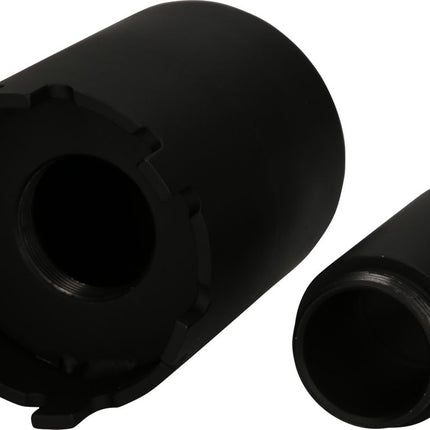 KS TOOLS Nutmuttern-Schlüssel-Satz mit Führungsrohr für Mercedes, Ø 71,5 mm , 2-tlg ( 460.5380 ) - Toolbrothers