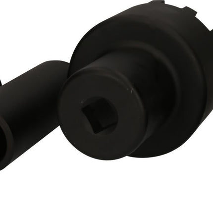 KS TOOLS Nutmuttern-Schlüssel-Satz mit 3 Führungsrohren für Mercedes, Ø 105,5 mm , 4-tlg ( 460.5420 ) - Toolbrothers