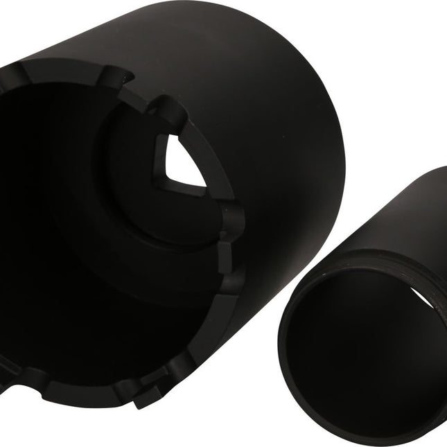 KS TOOLS Nutmuttern-Schlüssel-Satz mit Führungsrohr für Mercedes, Ø 100 mm , 2-tlg ( 460.5645 ) - Toolbrothers