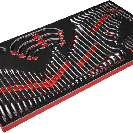 KS TOOLS Schraubenschlüssel-Satz in Schaumstoffeinlage, 54-tlg ( 813.0054 )