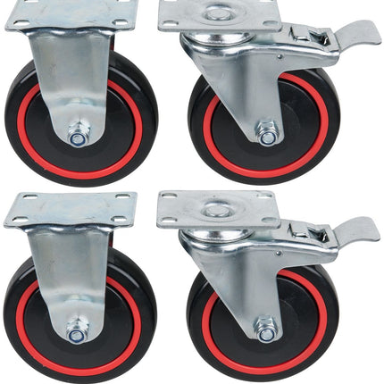 KS TOOLS RACINGline Lenk- und Laufrollensatz, inkl. Schrauben ( 826.9504 ) - Toolbrothers