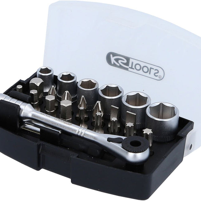 KS TOOLS 1/4" Bit-Satz, 24-tlg ( 911.2010 ) - Toolbrothers