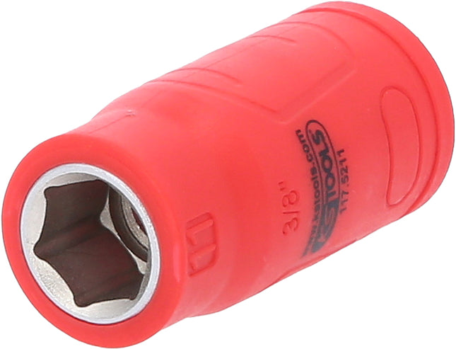 KS TOOLS Llave de vaso aislada de 3/8', 11 mm ( 117.5211 )