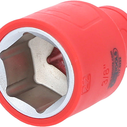 KS TOOLS Douille isolée 3/8', 22 mm ( 117.5222 )