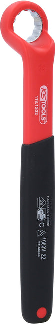 KS TOOLS Chiave poligonale isolata, piegata, 22 mm ( 118.1322 )