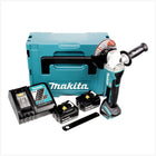 Makita DGA 505 RTJ Akku Winkelschleifer 18 V 125mm Brushless + 2x Akku 5,0Ah + Ladegerät + Makpac - Toolbrothers