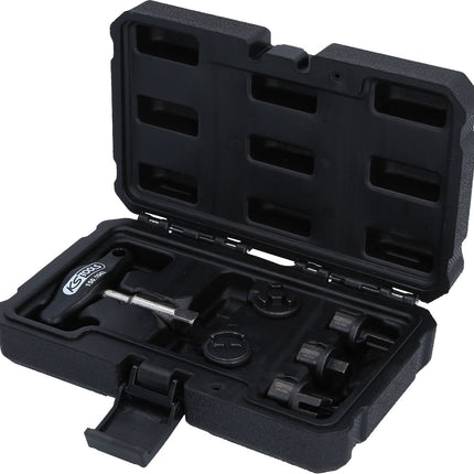 KS TOOLS 3/8" Öldienst-Spezialprofil-Satz für Kunststoff-Ölablassschrauben, 6-tlg ( 150.1030 ) - Toolbrothers