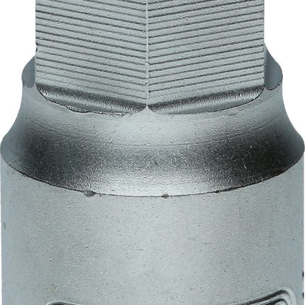 KS TOOLS Llave de vaso con punta de 3/8' de servicio de aceite para tornillos con encastre hexagonal, 14 mm ( 150.9127 )