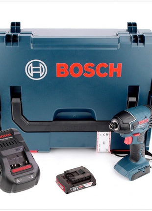 Bosch GDR 18 V-Li Akku Drehschlagschrauber 18V 1/4" in L-Boxx + 1x 2,0Ah Akku + Ladegerät - Toolbrothers