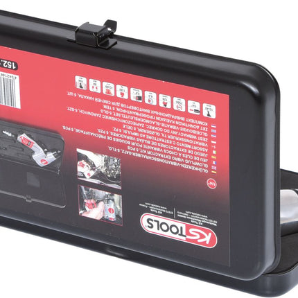 KS TOOLS 1/4'' Glühkerzen-Druckluft-Vibrationsschrauber-Satz, 5-tlg ( 152.1060 ) - Toolbrothers