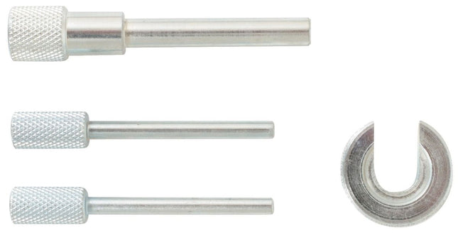 KS TOOLS Juego de herramientas de reglaje de motores para Fiat / GM / Opel / PSA / Renault, 4 pzs ( 400.1775 )