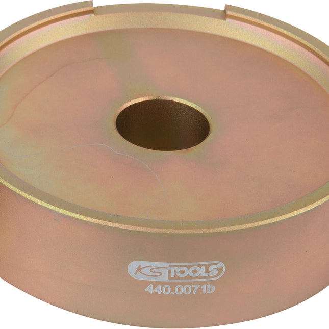 KS TOOLS Montage-Gegenhalteplatte VW, Ø 92 mm ( 440.0071B ) - Toolbrothers
