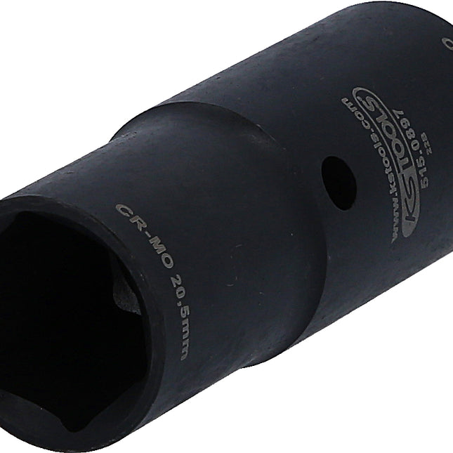 KS TOOLS 1/2" Spezial-Alu-Felgen 2 in 1 Kraft-Stecknuss für Ford, 20,5 / 21,5 mm ( 515.0897 ) - Toolbrothers