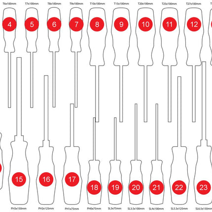 KS TOOLS Inserto de gomaespuma vacío para 811.0024 ( 811.0024-97 )