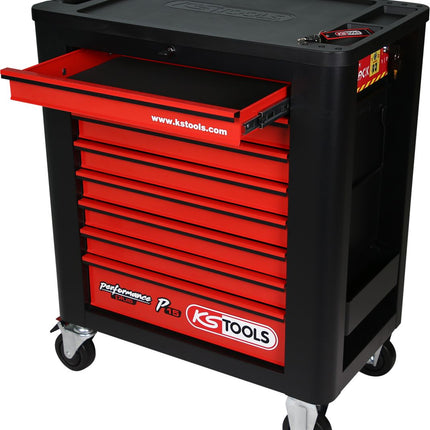 KS TOOLS Dotación de carro de taller Performanceplus P15 con 338 herramientas para 6 cajones ( 815.6338 )
