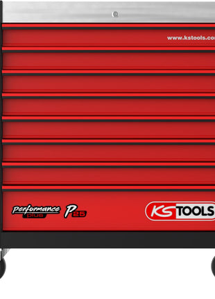 KS TOOLS Juego de carro de taller Performanceplus P25 con 660 herramientas para 8 cajones (825.8660)